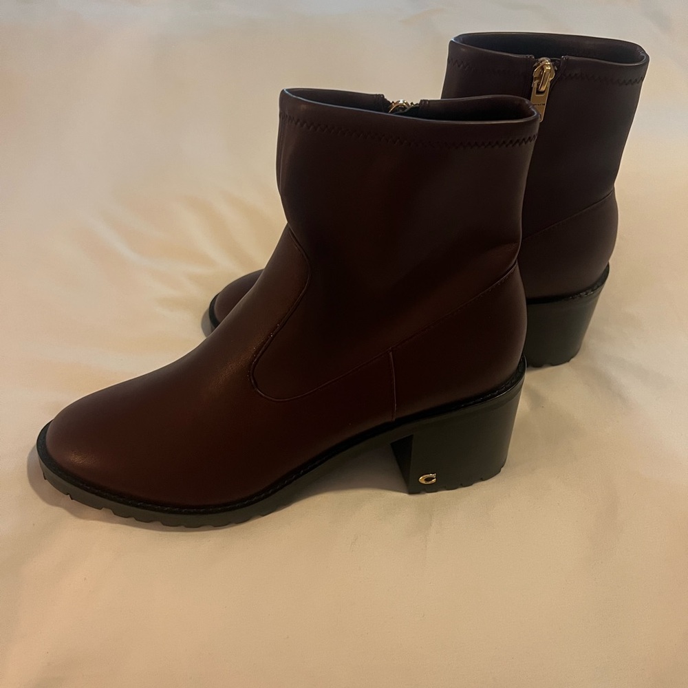Coach Brown Ankle Boots size 10